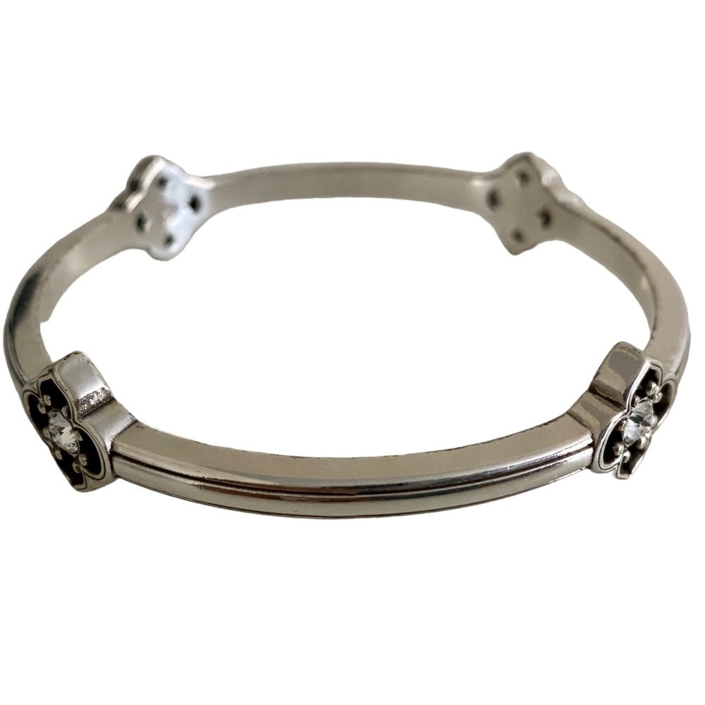 BRIGHTON Toledo Bangle Bracelet w/ Swarovski Crystal - Picture 2 of 4